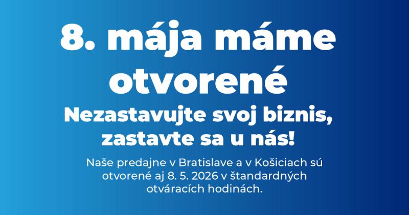 8.5.2026 MÁME OTVORENÉ