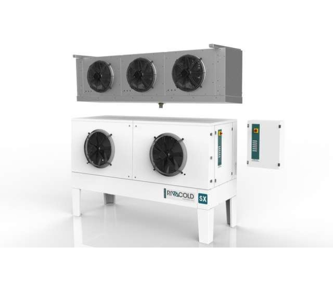Splitový chladiaci systém pre chladiace komory KOMPLET  2X350 HP=3 SXL235R022D Rivacold