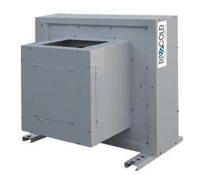 Vzduchový kondenzátor s tangenciálnymi ventilátormi 1X630 28T-R4-PA2,1  RCF1D4 Rivacold