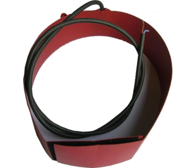 Výhrevný pás na tlakovú nádobu s termostatom 60°C, L700mm, H80mm, 400W