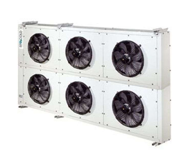 Vzduchový kondenzátor  6X500 R=3-PA=2,1 POLI4+4  RRC065003V Rivacold