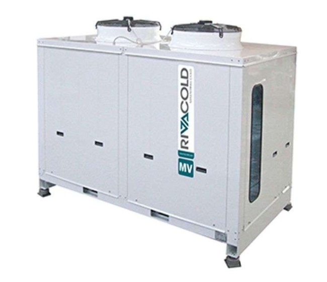 Kapotovaná kondenzačná nízkohlučná jednotka 4X800 W75-228Y VFM480Z0412 Rivacold