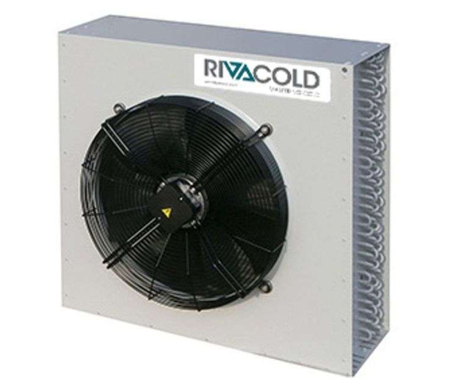 Vzduchový kondenzátor  1X500 R=5-PA=2,1 POLI4+4  RRS015005V Rivacold