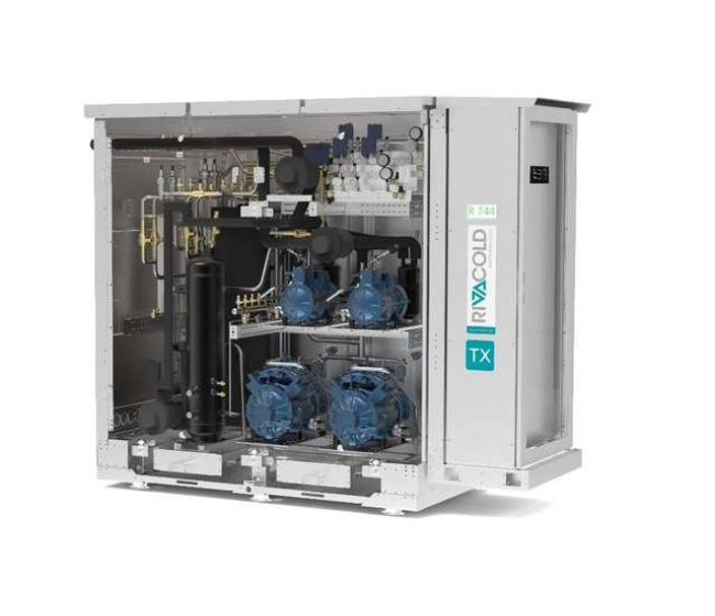 Združená jednotka transkritická CO2 TB-2XCD2500H +2XCDS101B LT  TD0M031L004XC Rivacold