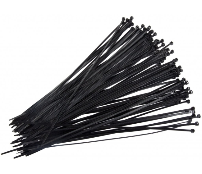 Páska sťahovacia 360x4,8 čierna VPC5/360 (100ks/bal)