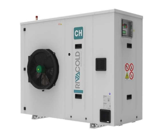 Chiller chladiaca centrála so vzduchovým kondenzátorom  ZB49KCU R290 CH10P145A2 Rivacold