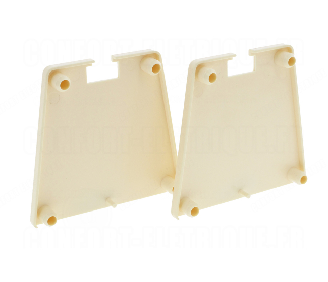 Klimatizačná konzola podlahová PVC - Bočná krytka 80x80 Artiplastic