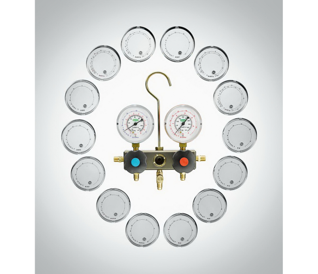 Manometrický mostík - analógový BM4-3-DS-SUPER Refco