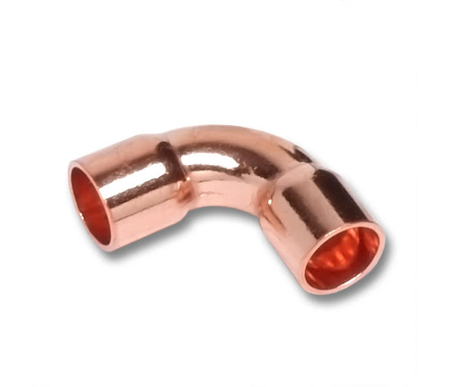 Medený oblúk 90° FF D6 5002A