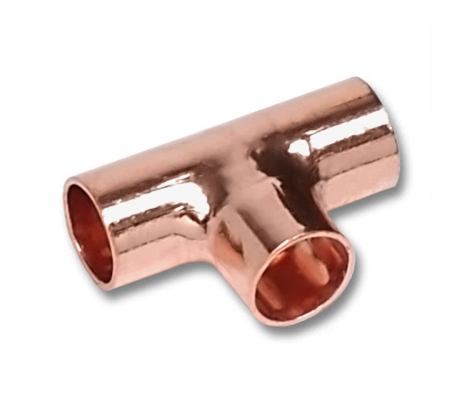 Medený T-kus FF D35 5130