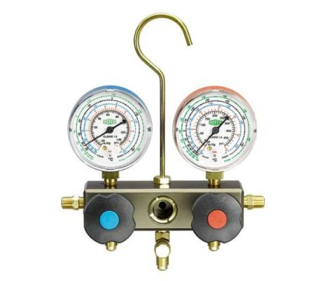 Manometrický mostík - analógový BM2-8-DS-R22 R22/134A/404A Refco