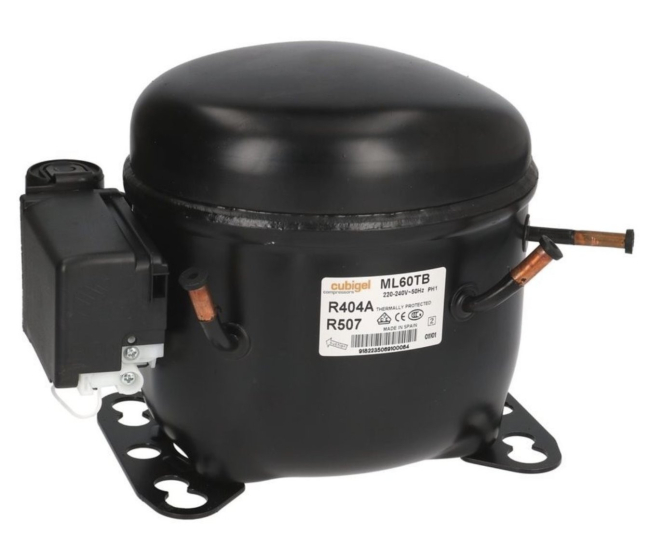 Kompresor  ML60TB, HMBP - R404A, R507, 220 - 240V CUBIGEL/ HUAYI