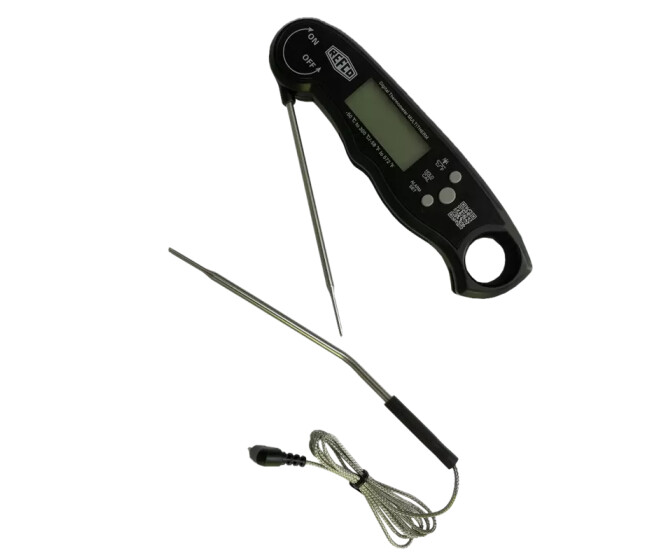 Digitálny teplomer s externou sondou MULTITHERM 4688582 Refco