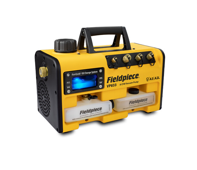 Vákuová pumpa VP833-8 CFM s ATEX certifikáciou Fieldpiece 