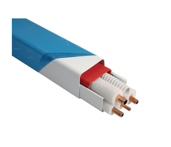 Žľab biely 70x55 mm Artiplastic (1krt=24m)